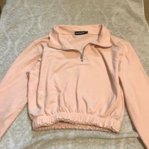 Pretty Little Thing Cropped Zip Up